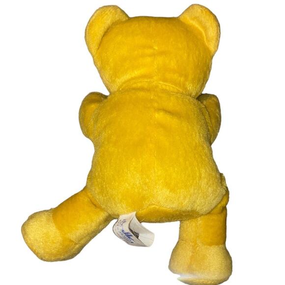 7" Plush Teddy Bear Yellow New York Taxi Embordered New York City Souvenir NYC - Picture 2 of 2
